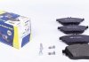 Комплект тормозных колодок (дисковых) ICER 182061 (фото 1)