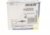 Комплект тормозных колодок (дисковых) ICER 182222 (фото 10)