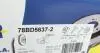 Диск гальмівний (задній) Audi A3/Skoda Octavia/VW Caddy 03-/Golf 08- (272x10)(з покр.)(повний) ICER 78BD5637-2 (фото 5)