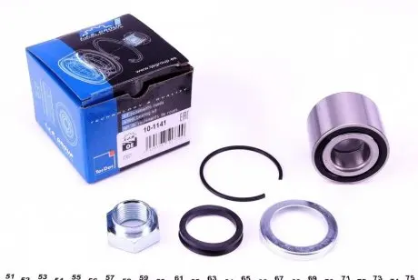 Подшипник ступицы (задней) Renault Megane/Clio 01- (25x52x37)(к-кт) IJS GROUP 10-1141