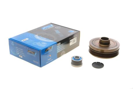 Шкив коленчатого вала + шкив генератора BMW 3 (F30/F80)/5 (F10)/X3 (F25)/X4 (F26) 13-18 B47/N47 IJS GROUP 17-1324KIT