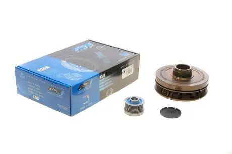 Шків колінчастого валу + шків генератора BMW 3 (F30/F80)/5 (F10)/X3 (F25)/X4 (F26) 13-18 B47/N47 IJS GROUP 17-1324KIT