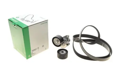 Комплект ремня генератора Renault Master III 2.3 dCi 10- (7PK 1753) INA 529035410
