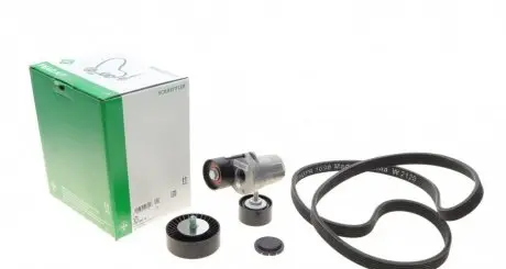 Комплект ремня генератора BMW 3 (E90/E91/E92/E93) 2.0/3.0D 04-13 (6PK 1698) N47D20 INA 529 0369 10