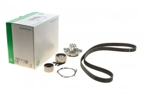 Комплект ГРМ + помпа Alfa Romeo 159 2.4 JTDM 07-11 (199x24) (538 0714 10) INA 530 0625 30