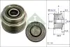 Шкив генератора Toyota Yaris 1.4 D-4D 01-05 INA 535 0180 10 (фото 2)