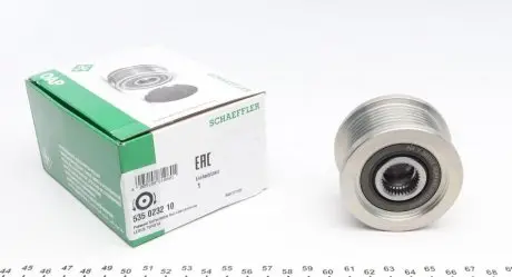 Шкив генератора Toyota Land Cruiser/Rav 4/Auris 2.0-3.0D 02- INA 535 0232 10