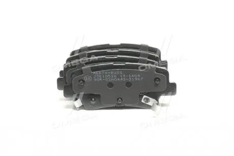 Колодки тормозные дисковые задн. HYUNDAI, KIA (выр-во) JAKOPARTS J3610526