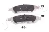 Колодка тормозная передняя Nissan Pathfinder (R52) (13-)/Infinity QX60 2.5 (14-) JAPKO 50513 (фото 1)