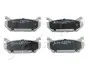 Колодки тормозные дисковые задние Mazda Xedos 6, MX-6, 626 1.8- 2.0 (91-02) / Ford USA Probe II 2.0,2.5 (92-98) JAPKO 51307 (фото 1)