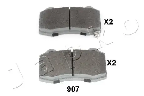 Колодки гальмівні задні Jeep Grand Cherokee/Chrysler 300C/Chevrolet Camaro (04-,10-) JAPKO 51907