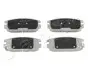 Колодки гальмівні задні диск. Hyundai Terracan (HP) (01-08) JAPKO 51H03 (фото 1)