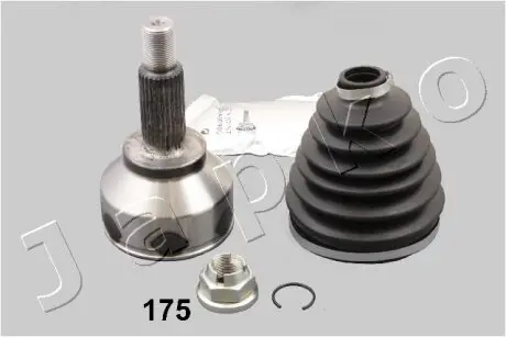 ШРКШ зовн. (26/27z D56.5 L157.5mm) Trafic II/VivaroA/PRIMASTAR (X83) 2.0i/1.9dCi 01- без ABS JAPKO 62175