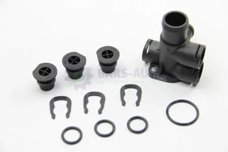 Фланець системи охлаждения Golf -91/Passat -97/T4 -03 (к-кт) JP GROUP 1114505010