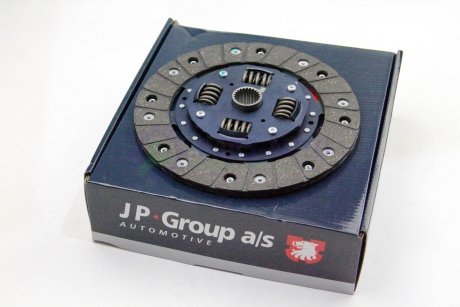 Диск сцепление Audi 100/80 1.6-2.0 (210mm/23z) JP GROUP 1130201300 (фото 1)