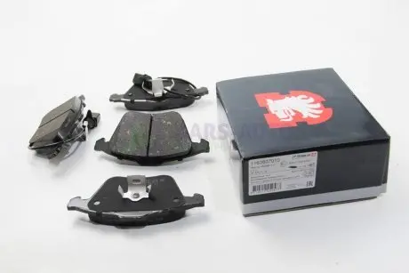 Тормозные колодки пер. Audi A4/A6/A8 00- JP GROUP 1163607010