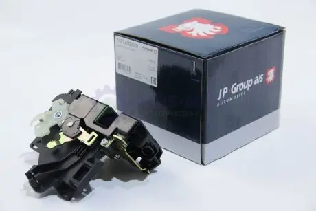 Замок дверей перед Caddy/T5 03- Пр (без ц/з) JP GROUP 1187502680