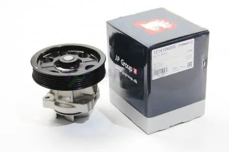 Водяний насос Doblo/Combo 1.3 CDTi/MJTD 04- (з шківом) JP GROUP 1214104000