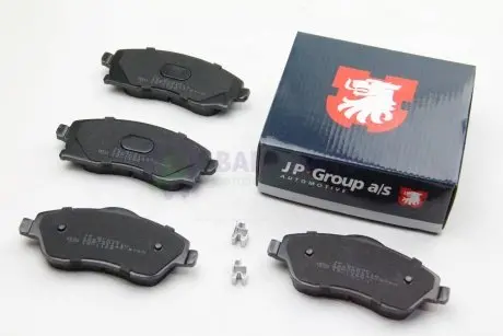 Тормозные колодки пер. Combo 01-04/Corsa 01- JP GROUP 1263601110