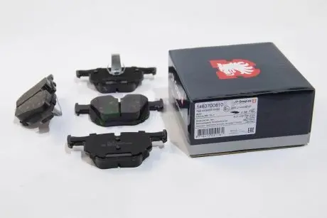 Тормозные колодки зад. BMW 5(E60)/5(E61)/6(E63)/6(E64) 2.0/3.0D 01-10 JP GROUP 1463700810