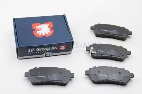 Тормозные колодки пер. Форд Fiesta VI 08- (TRW) JP GROUP 1563603510