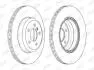 Гальмівний диск пер. BMW 3 (F30/F31/F34/F80)/4 (F33/F36/F83) 13- (345*66,2) компл. 2шт Jurid 563134JC (фото 1)