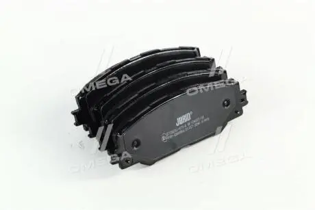 Гальмівні колодки пер. RAV 4 05-18/AURIS 07-12 (AKEBONO) Jurid 572569J