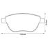 Гальмівні колодки пер. Corsa 09-14 (BOSCH) Jurid 573204J (фото 1)