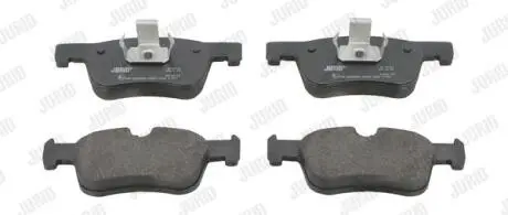 Гальмівні колодки пер. BMW 1 (F20)/3 (F30/F31/F34/F80) 11-19 (Bosch) Jurid 573419J