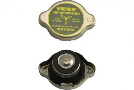Кришка розширювального бачка охолоджуючої рідини KAVO PARTS CRC-1002 (фото 1)