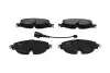 Комплект гальмівних колодок KAVO PARTS KBP-10002 (фото 1)