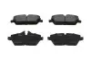 Комплект гальмівних колодок KAVO PARTS KBP-10004 (фото 1)