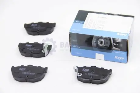 Колодки тормозные (задние) Hyundai Elantra/Kia Cerato 00- KAVO PARTS KBP-3007 (фото 1)
