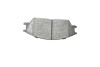 Колодки тормозные (передние) Hyundai Accent I/II 89-06/Getz 02-11 (Akebono) KAVO PARTS KBP-3028 (фото 7)