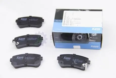 Колодки гальмівні (задні) Hyundai Accent I20/I30/Ix35/Sonata/Kia CeeD/Rio/Sportage 1.2-3.3 05- KAVO PARTS KBP-4007