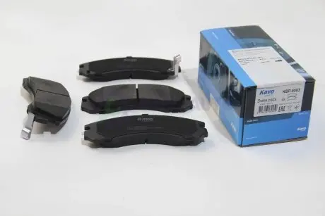 Тормозные колодки пер. Outlander 12-/Peugeot 4007 07- KAVO PARTS KBP-5503