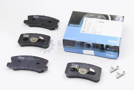Колодки гальмівні (задні) Mitsubishi Outlander/Lancer/Pajero 00- KAVO PARTS KBP-5515