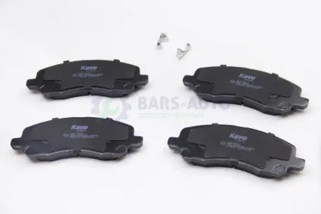 Тормозные колодки пер. Lancer VIII/Outlander II/Peugeot 4008 08- KAVO PARTS KBP-5516
