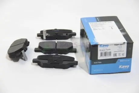 Тормозные колодки зад. Mazda 6/Outlander III/ASX/10- KAVO PARTS KBP-5551