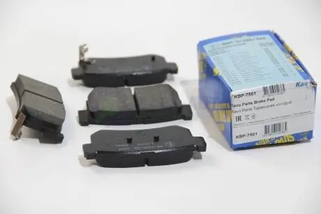 Тормозные колодки зад. Actyon/Kyron/Korando/Rexton 97- KAVO PARTS KBP-7501
