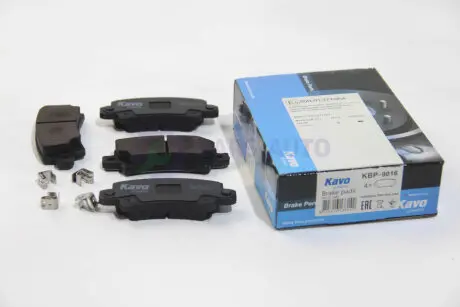 Колодки тормозные (задние) Toyota Corolla 1.4-2.0D 00- KAVO PARTS KBP-9016