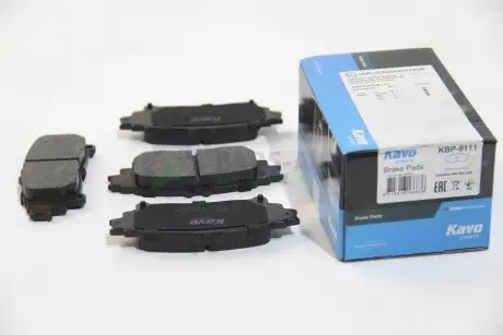 Тормозные колодки зад. Lexus RX 08-15/Toyota Prius 09- (akebono) KAVO PARTS KBP-9111