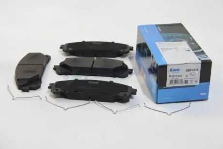 Тормозные колодки перед. Lexus RX 08-15/Toyota RAV4 12-(advics) KAVO PARTS KBP-9116