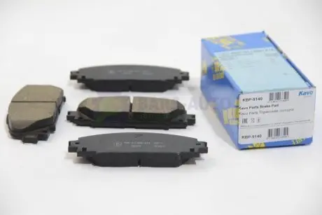 Колодки тормозные (передние) Toyota Prius 08- (Akebono) KAVO PARTS KBP-9140