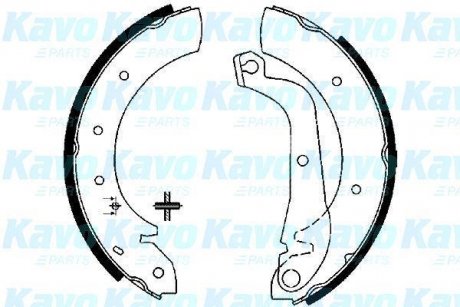 Колодки гальмівні (задні) Ford Maverick 2.4i/2.7 TD 93-98 (барабанні) (254x57) PARTS KAVO KBS-7425 (фото 1)