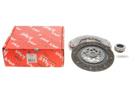 Комплект сцепления Audi A4 1.9TDI 01-08 (d=228mm) (+вижимний) KAWE 962240