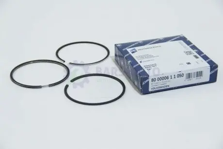Кольца поршневые VW T3 1.6D 81-87 (77.00mm/+0.5) (1.75-2-3) (1 cyl) KOLBENSCHMIDT 800000611050