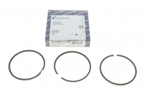 Кольца поршневые Renault Trafic 1.9dCi (80.50mm/+0.5) (2.5-2-3) KOLBENSCHMIDT 800036110050