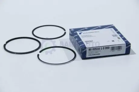 Кільця поршневі VW Caddy 1.9 TDI 04-10 (79.50mm/STD) (1.75-2-3) KOLBENSCHMIDT 800051610000