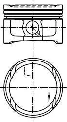 Поршень 76,51 (STD) SEAT LEON, TOLEDO II VW BORA, BORA I, GOLF IV 1.6 02.00-06.06 KOLBENSCHMIDT 99563600